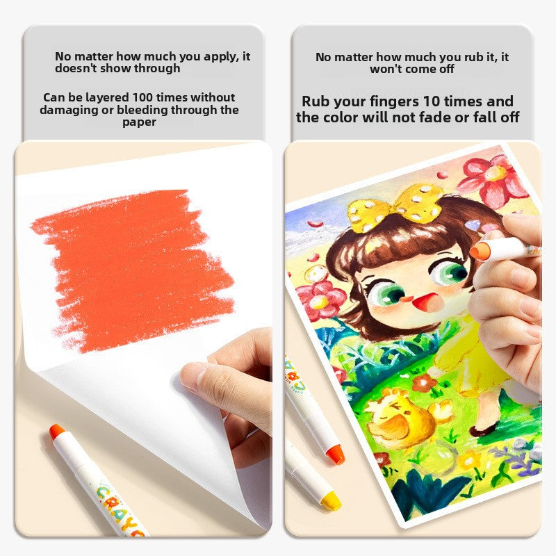 MaeloBaby™ Washable Twist Crayons