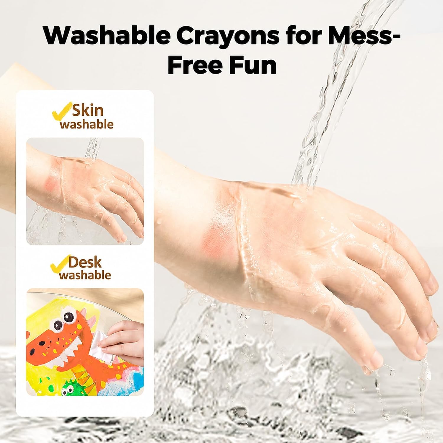 MaeloBaby™ Washable Twist Crayons