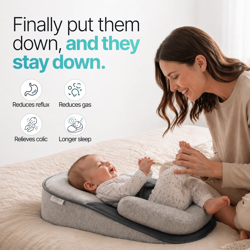MaeloCradle™ – Sleep System for Reflux & Colic Relief