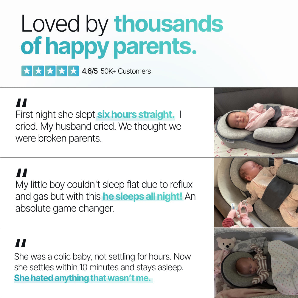 MaeloCradle™ – Sleep System for Reflux & Colic Relief