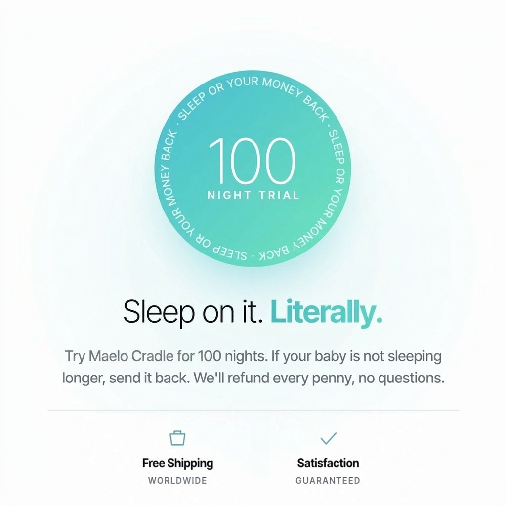MaeloCradle™ – Sleep System for Reflux & Colic Relief